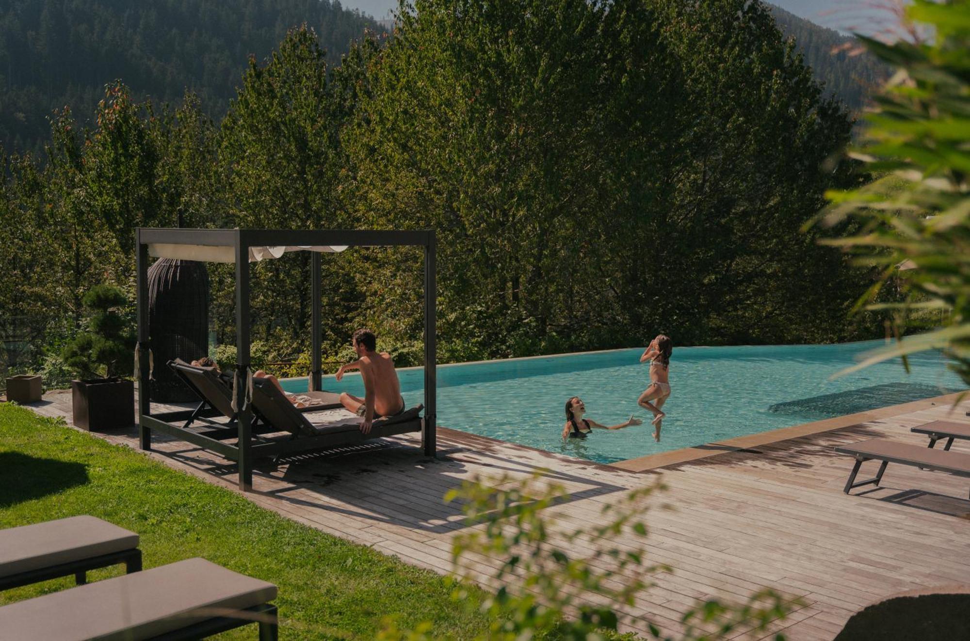 Engel Gourmet&Spa Welschnofen Buitenkant foto